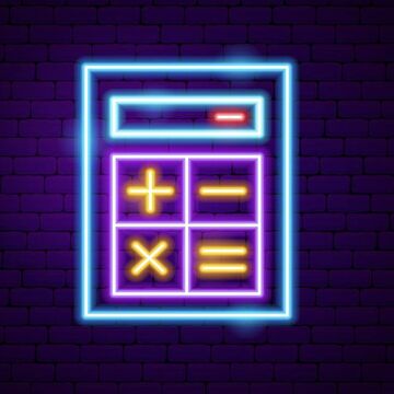 chess logo neon