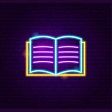 student logo neon